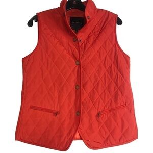 Talbots Burnt Orange Vest Size S
